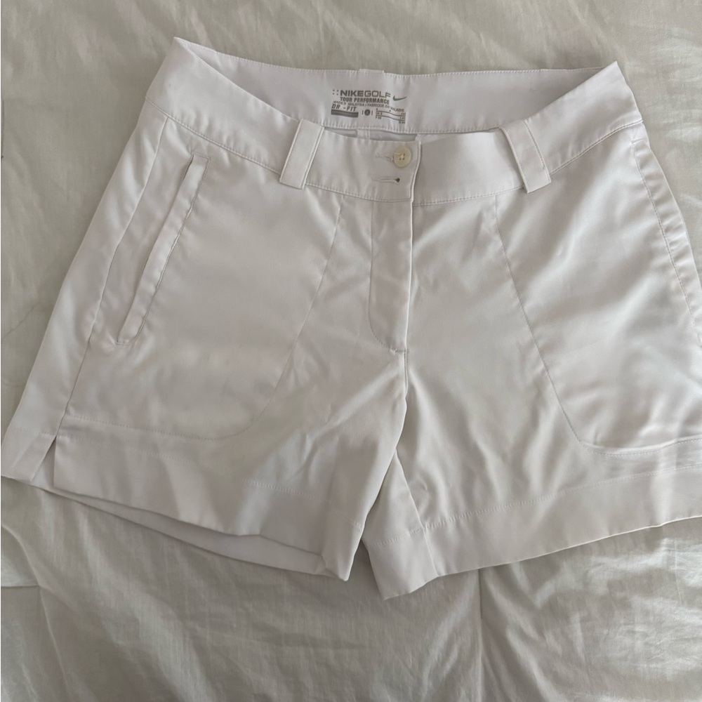 Nike Women's White Athletic Shorts